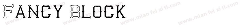 Fancy Block字体转换